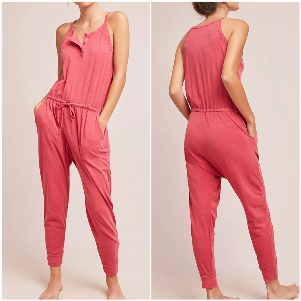 Sundry Pink Jumpsuit